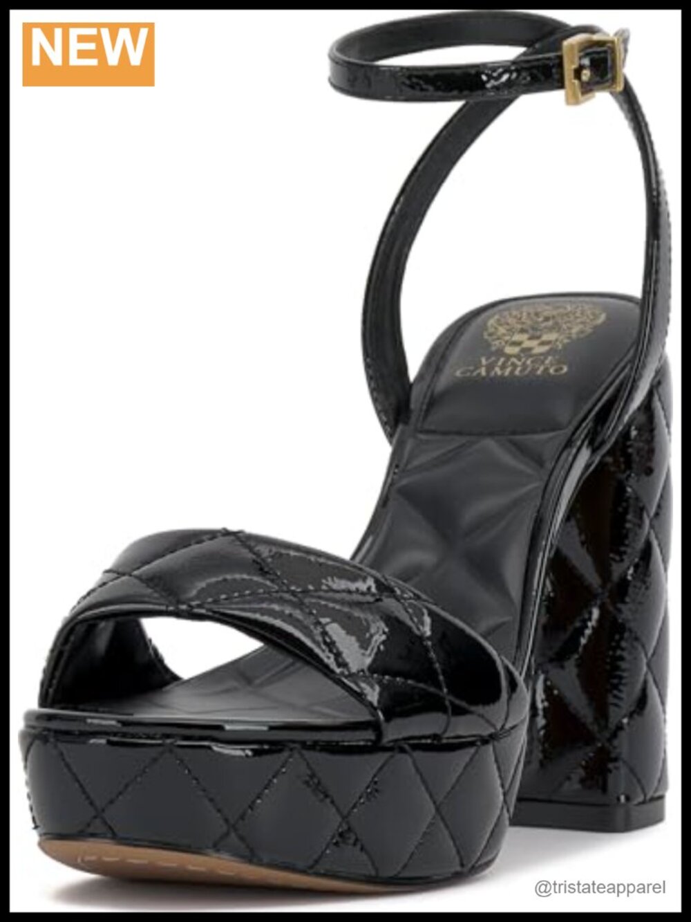 Women's Platform Block Heel Ankle Strap Sandals Open Toe Buckle